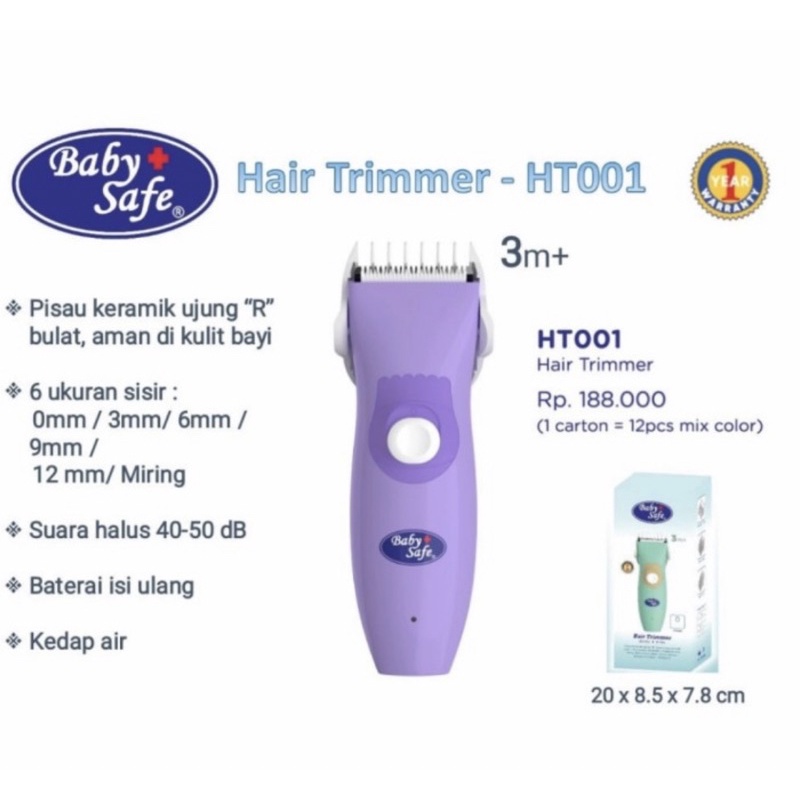 Baby Safe hair trimmer