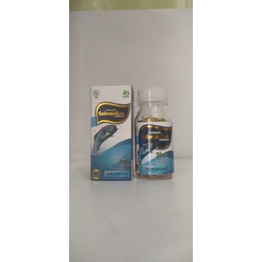

MINYAK IKAN SALMON - SALMONLIVE CAPSULE 3in1 - ASLI ORIGINAL