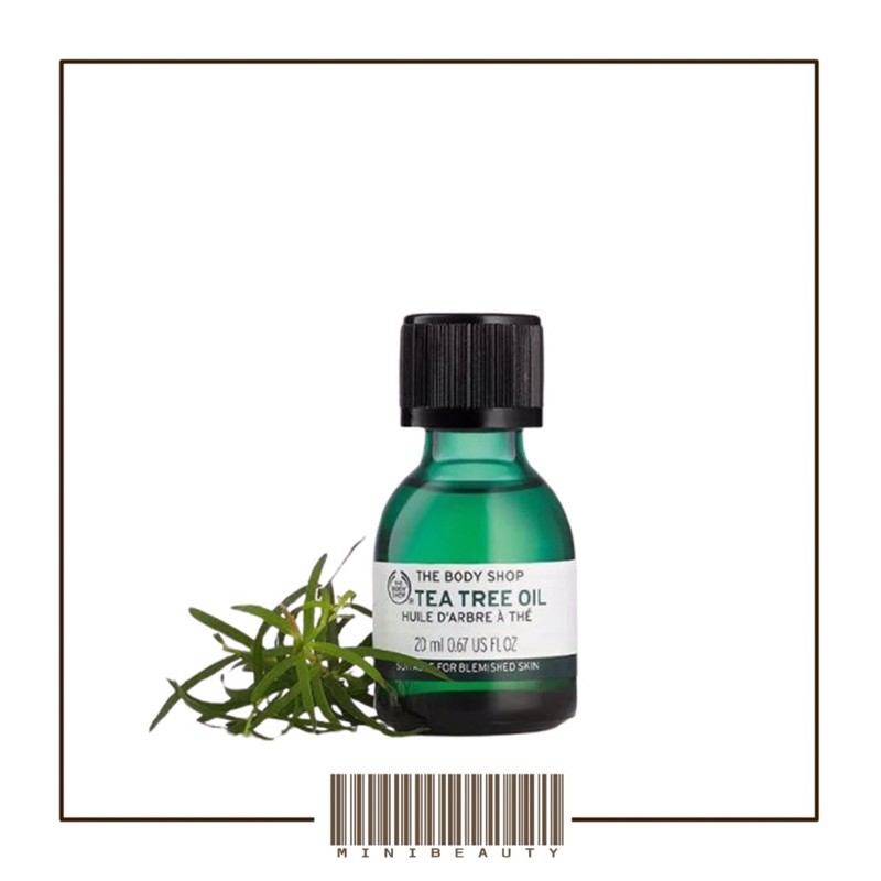 the body shop tea tree oil 10ml dan 20ml