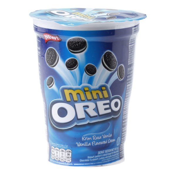 

OREO Mini Vanilla Cream Cookies 67gr - Kukis Krim Vanila