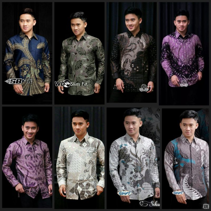 Baju Batik Kemeja Keren M L XL XXL