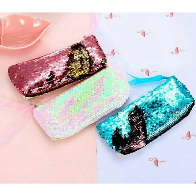 

Sequin Pencil Case