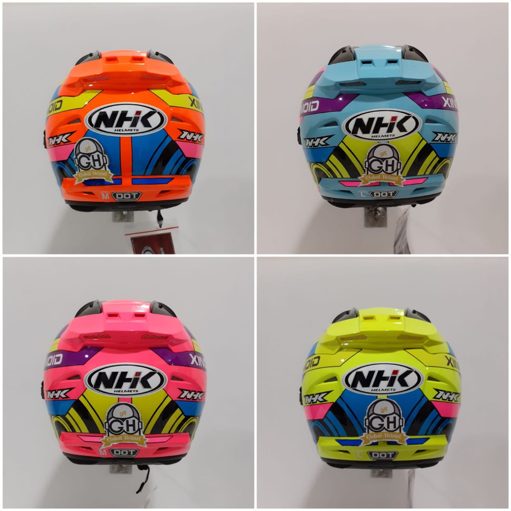 HELM NHK R1 XINOID NHK R-1 XINOID DOUBLE VISOR NHK XINOID NHK HELM