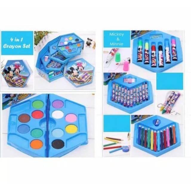 

Crayon Set 4 in 1 isi 46pcs MURAH!!