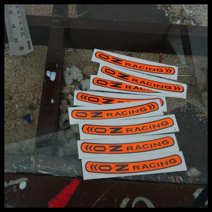 Sticker Cutting Oz Racing Sticker Velg Motor Shopee Indonesia