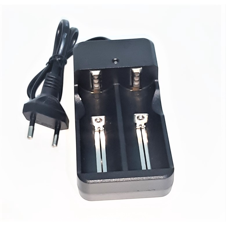 Charger Baterai  Lithium Senter Swatt, Vapor, DLL Output 4.2V -1000mA 2 Slot
