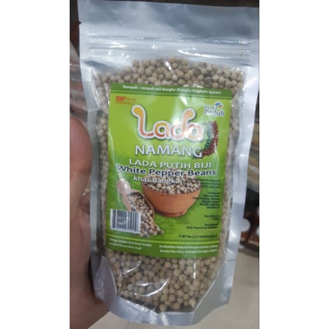 

Lada/merica putih biji khas Bangka - Lada Namang 200gr