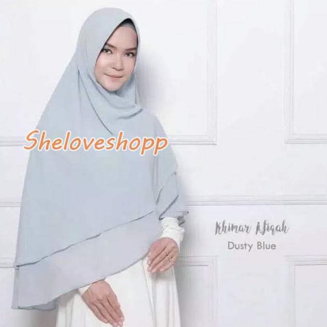 HANYA DI TOKO KAMI TERMURAH KHIMAR CERUTI 2 LAYER NON PET ANTEM SYARI JUMBO JILBAB KUALITAS TERJAMIN