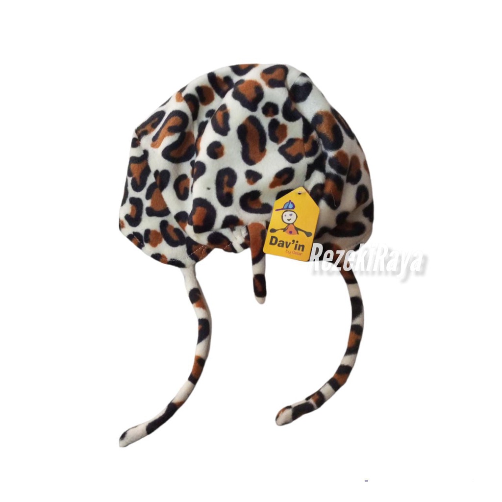 Topi Binatang Animal Hat Macan Topi Bayi Kupluk