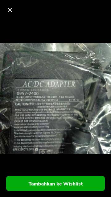 ac dc adaptor dc 24v 3a input ac 100-240v