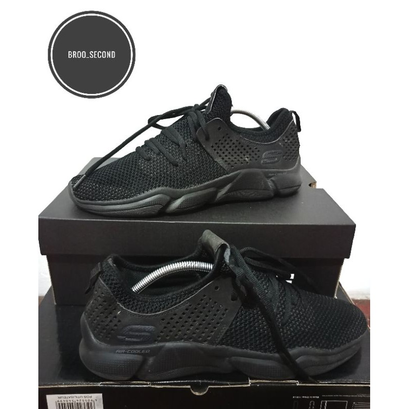 skechers lifestyle drafter sepatu running pria dan wanita second 100% original bekas rasa baru