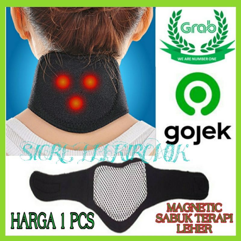 Soft Magnetic Therapy Neck Tourmaline Belt - Sabuk Terapi Leher Grosir