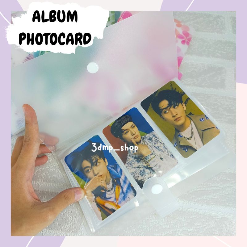 [120 slot] album tempat photocard lomocard polaroid photo lomo card