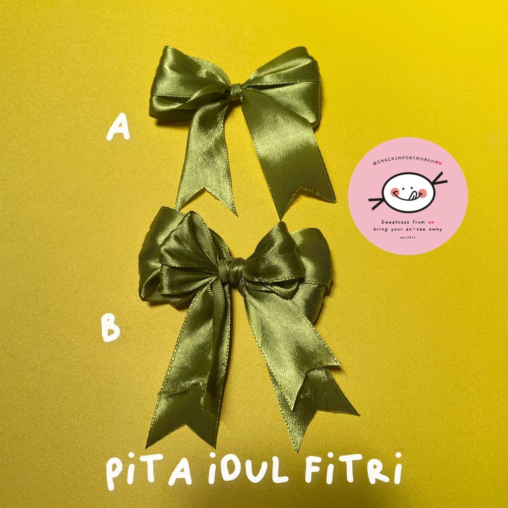 

Pita Hampers Lebaran / Pita Hias Idul Fitri / Pita Jadi Ramadhan / Pita Idul Fitri / Pita / Ketupat Idul Fitri / Ketupat Ramadhan / Pita Box Lebaran