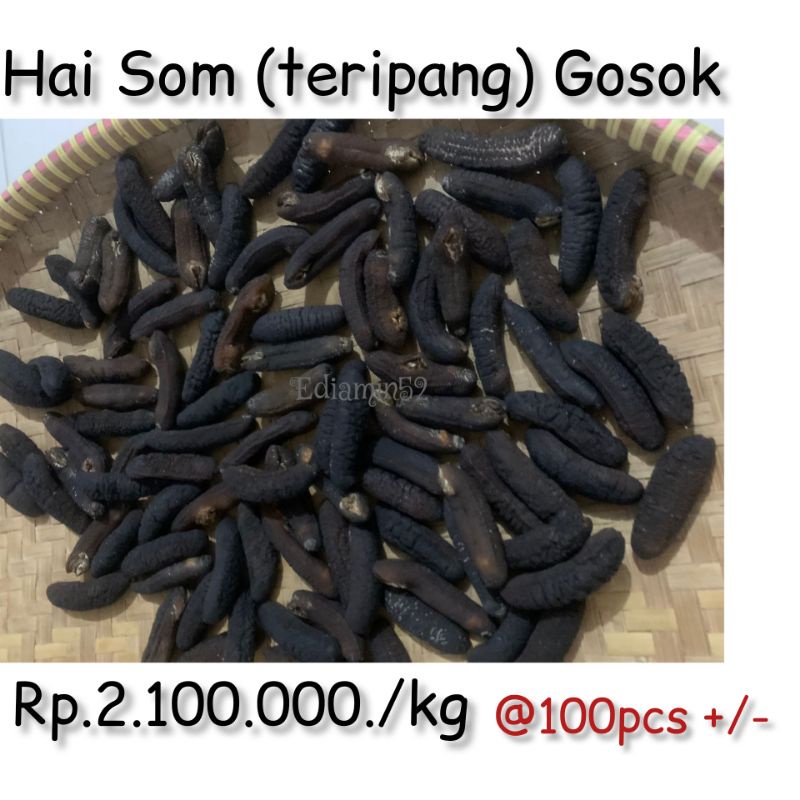 Teripang(Hai Som) gosok