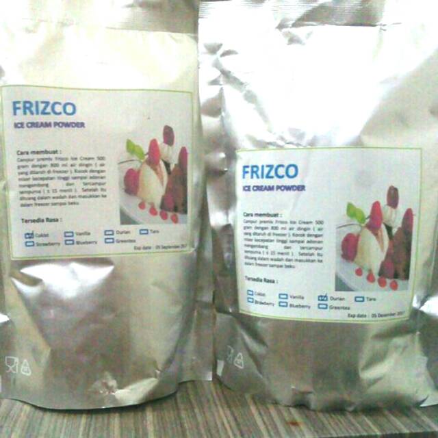 

Bubuk Ice Cream Frizco 500 gr