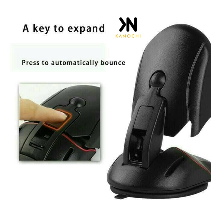 Holder Mobil Bentuk Mouse Car Holder Mouse Dapat Diputar 360 Derajat