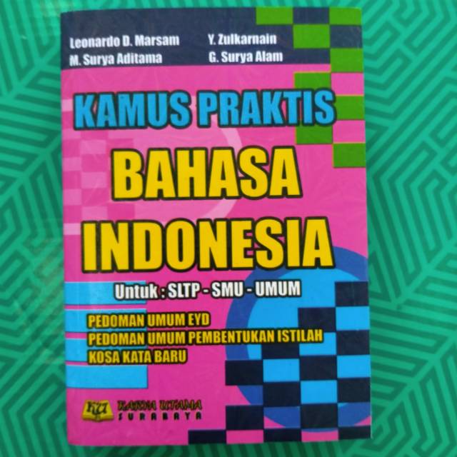 

Kamus Praktis Bahasa Indonesia