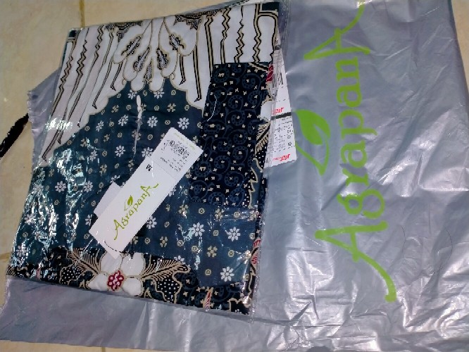 Agrapana Blouse Batik Wanita Baju Atasan Batik Wanita Modern Couple Sarimbit Lengan Panjang Labda