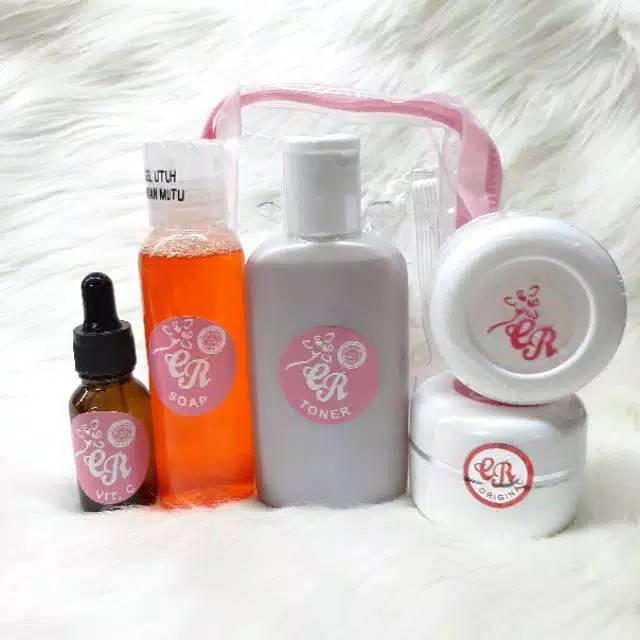 PAKET CREAM PEMUTIH CR 30gr 5in1