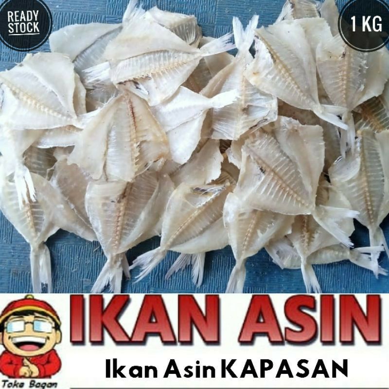 

Ikan Asin KAPASAN / Ikan Asi KAPAS KAPAS 1 kg