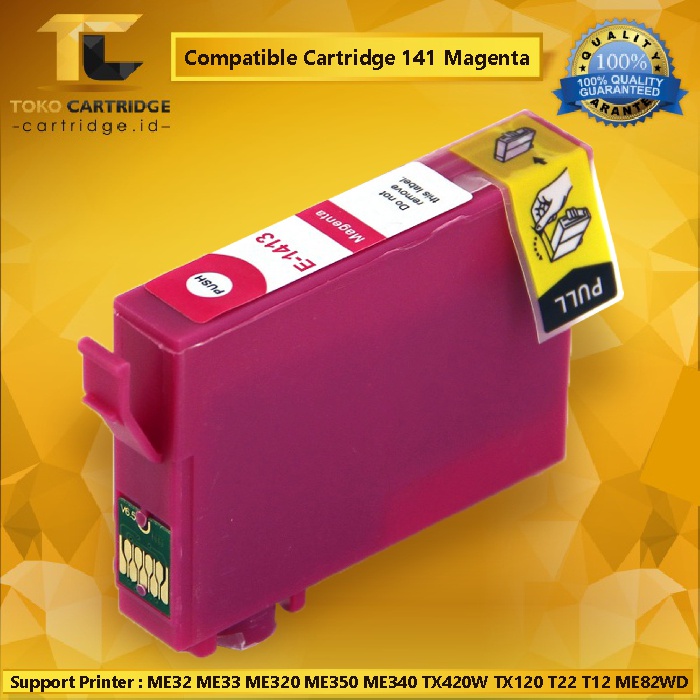 Compatible Cartridge Printer 141 T141 T 141, Tinta Printer Epson ME32 ME33 ME320 ME330 ME35 ME350 ME340 TX420W TX120 T22 T12 ME560W ME82WD