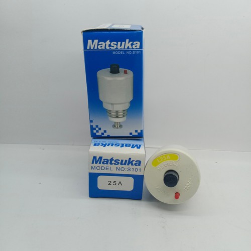 sekring listrik otomatis matsuka 25A pengaman konsleting rumah lama