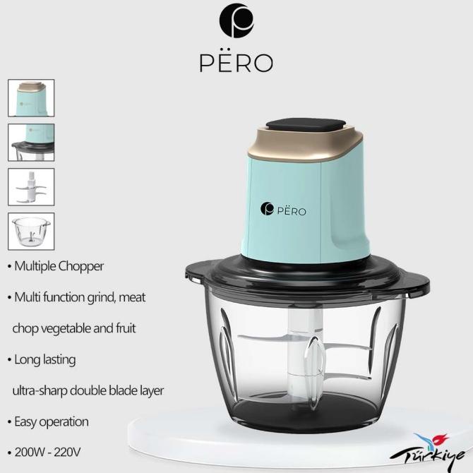 PERO CHOPPER / FOOD PROCESSOR 200WATT