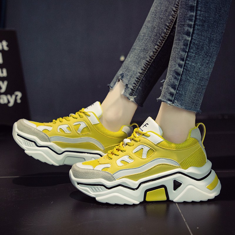 Ins Sepatu Wanita Sneakers Balenciaga Style Olahraga