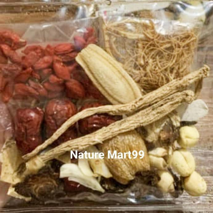 

Bumbu & Bahan Masakan Tim Ayam Obat 12 Macam Lengkap - Ramuan Daya Tahan Tubuh Rempah Makanan &