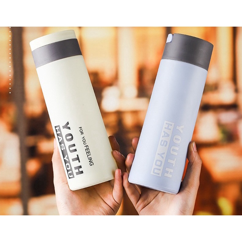 Botol Minum Kaca YOUTH Glass / Botol YOUTH 450ml Botol Tumbler