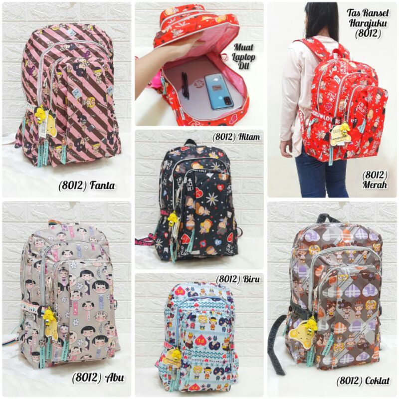 Tas Ransel Sekolah Tas Anak Sekolah Tas Ransel Anak Remaja Tas Motif Tas Import