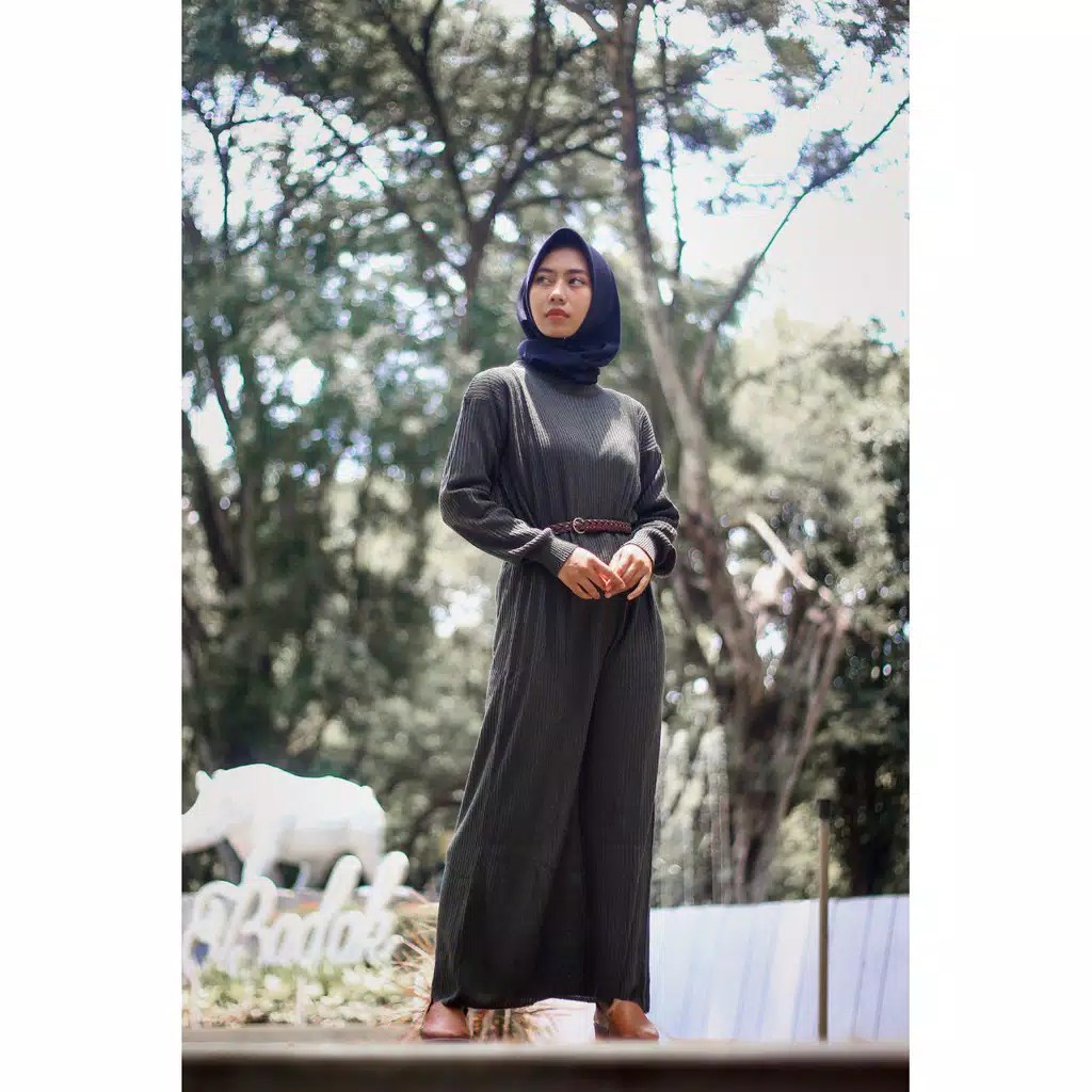 MEDARI LONG DRESS LONG KNITT