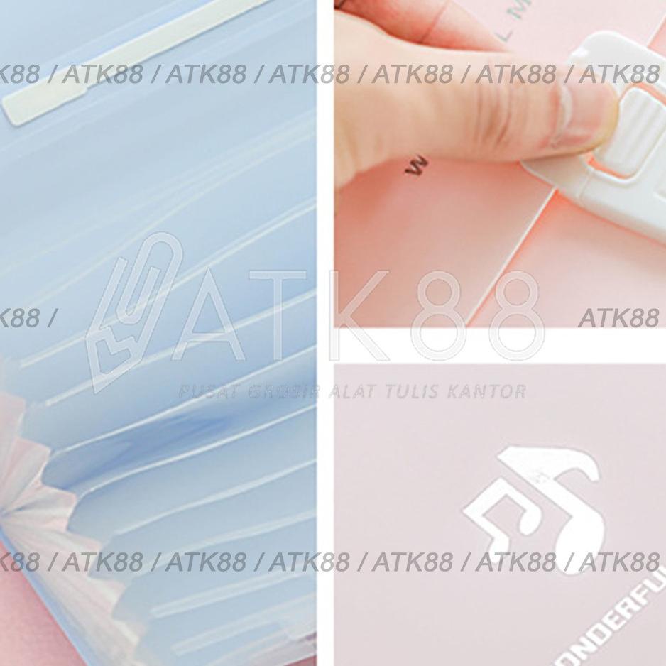 

Promo Menjelang Natal!! Expanding File Folder/Map Kantong Plastik File Holder Bag map dokumen ibjb405