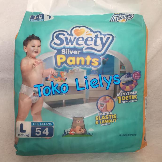 Sweety Silver Pants L54 Sweety Silver Popok Celana L 54