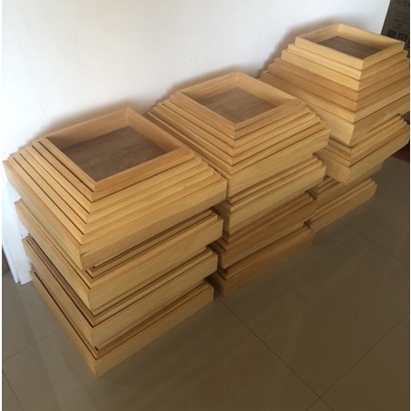 Hantaran Kayu 30x30 Plus Tutup Akrilik Box Seserahan Hantaran Kayu Sama Sisi