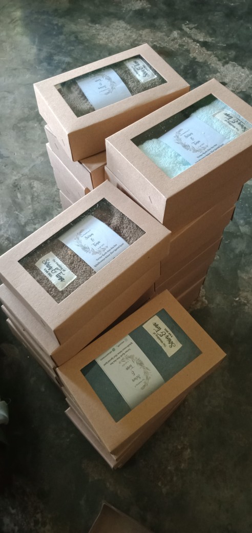 Souvenir Handuk Packaging Box