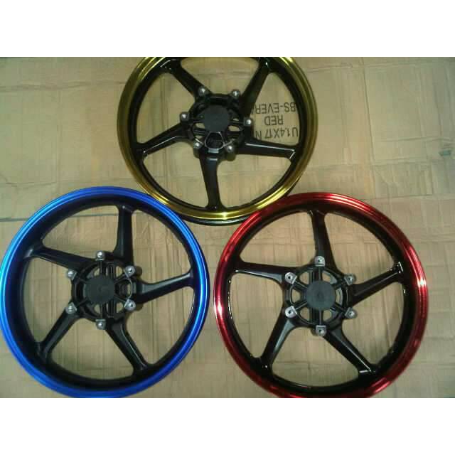 Velg V-Rossi Ninja 250R 3,5 x 5,5Inch Model Delkevic