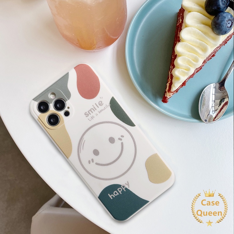 Casing Soft Case Tpu Motif Smile Untuk Xiaomi Poco M3 Poco X3 Pro Nfc Redmi Note10S 8 9 10 Pro Max Plus Redmi 10A 9A 10 9T 9 9 9C