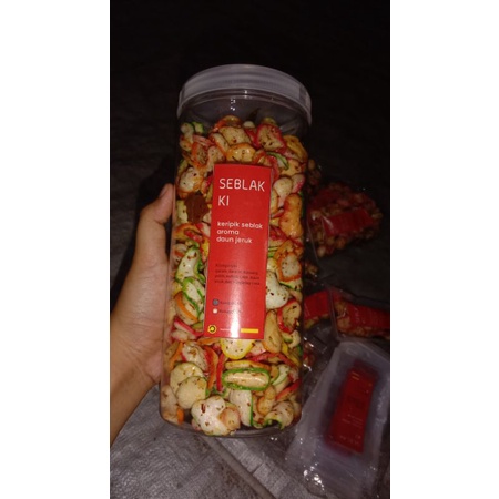 

[KUSAPA] Kripik Seblak Premium Kemasan Toples