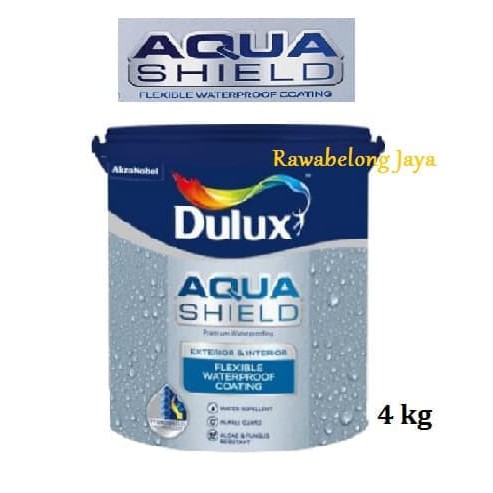 DULUX AQUASHIELD WATERPROOF GALON - 4 KG