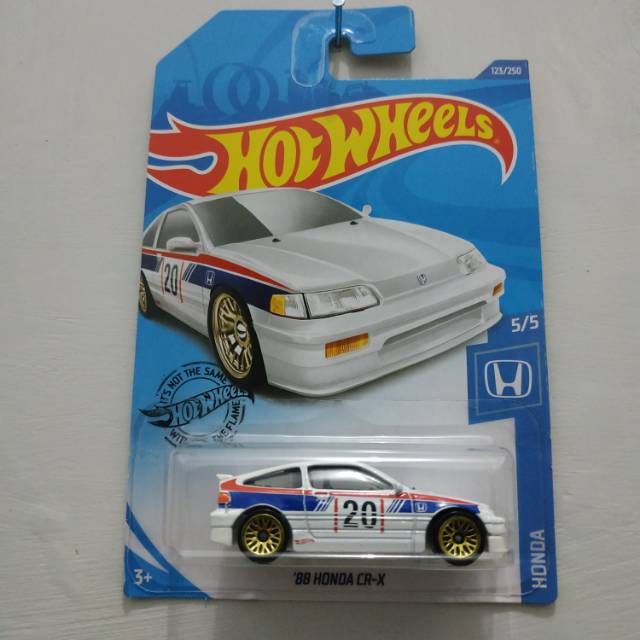 Hotwheels '88 Honda CRX putih 2020