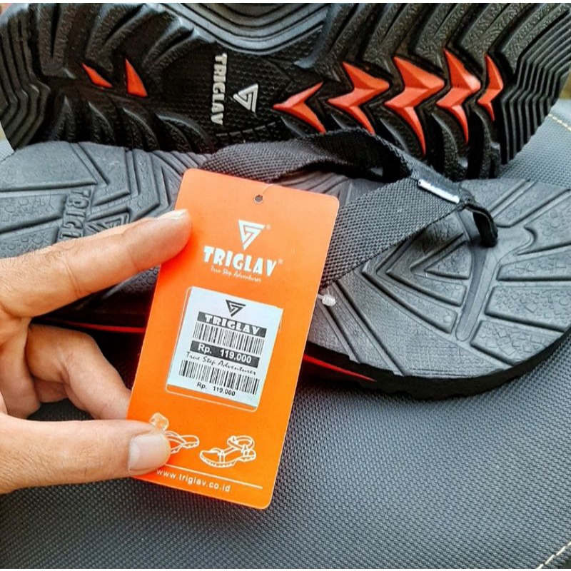 Sandal Jepit Triglav Original - Sandal Jepit Pria - Sandal Jepit Outdoor - Sandal Hiking - Sendal Triglav