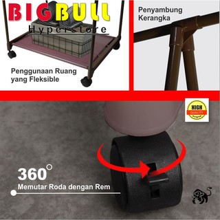  Rak  Baju  Portable  Triangle Stand Hanger Gantungan Rak  