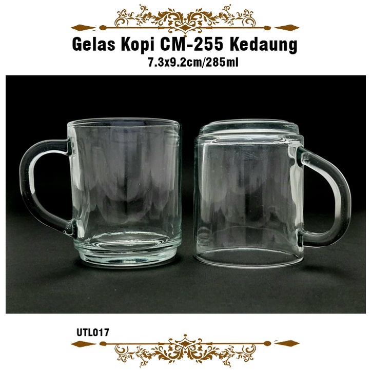 Gelas Kopi CM-255/BBC Kedaung 285ml