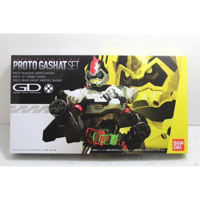 Bandai Topper Action Figure Premium Kamen Rider Ex-Aid DX Limited Proto Gashat set