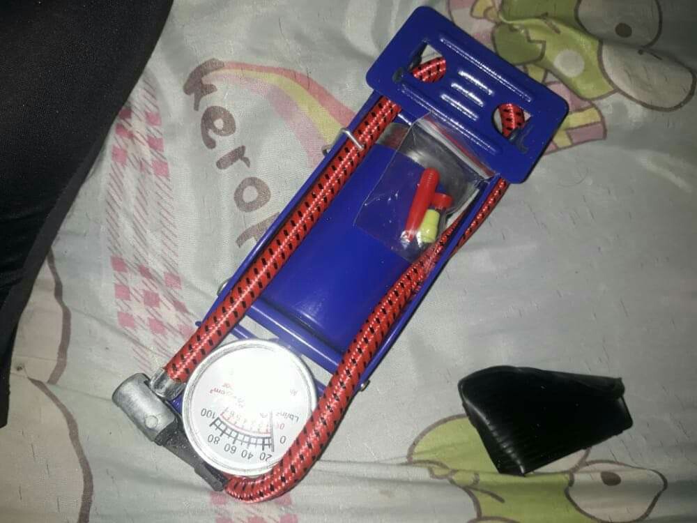 Pompa Mobil Pompa Motor Pompa Sepeda Pompa Injak Darurat Foot Pump Pompa Mini Pompa Murah