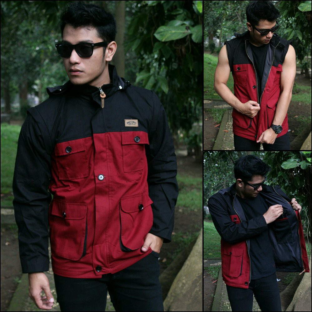 TERLARIS parka rompi Jaket Keren