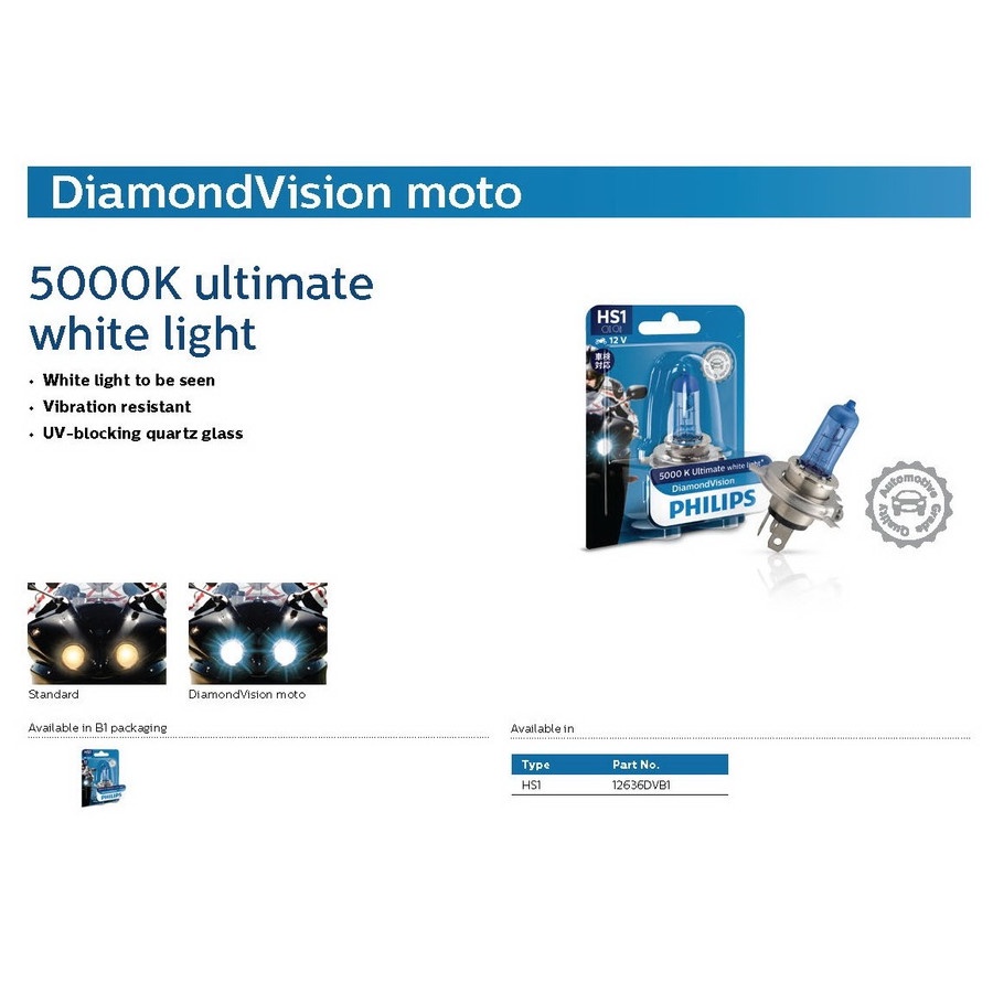 LAMPU DEPAN DIAMONDVISION R15 VIXION BYSON VERZA SCOOPY FI 12636DVB1