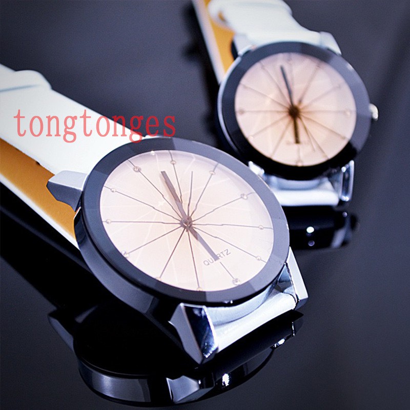 ✅[COD] Jam Tangan Couple Kulit Import Murah Premium Pria Wanita Watch